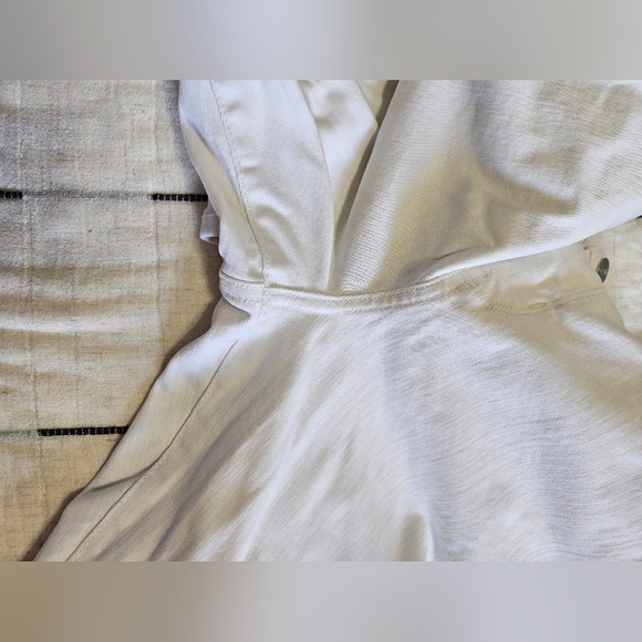 American Eagle White Denim Jeans High Waisted 16 Women's - Picture 6 of 13